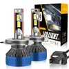 Faro Led para Coche A3 Luz Súper Brillante H4 Luz Alta y Baja Integrada Accesorios de Modificación Venta Caliente Transfronteriza Faro de Coche