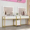 Tocador profesional con luces para estudios fotográficos, salones de belleza y tiendas de novias