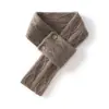 Bufanda Nueva Versátil Corta de Cachemir Tejido, Bufanda Cálida, Estilo Coreano Otoño e Invierno Alta Gama Cortavientos y a Prueba de Frío Protección para el Cuello