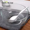 Mango con Veta de Madera Acero Inoxidable Espátula Cucharón Espátula para Freír Cuchara Ranurada Utensilios de Cocina Aislantes del Calor Juego de Cocina
