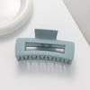 Elegante pasador horquilla para el cabello accesorios para el cabello horquilla de placa cuadrada horquilla esmerilada Yiwu tocado clip para lavar la cara y bañarse venta al por mayor