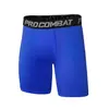 Calça Fitness Esportiva de Alta Elasticidade de Secagem Rápida Personalizada com Logo Masculina Feminina Calça Longa para Pés Treinamento de Basquete Corrida Calça de Segunda Pele de Cinco Pontos