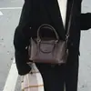 Bolsa Pequena Retrô Feminina 2025 Nova Moda Tendência Versátil Bolsa Transversal Pasta de Alta Qualidade Bolsa Casual Boston