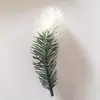 Planta Artificial Pinheiro Branco Árvore de Natal Guirlanda de Natal Artesanato de Natal Decoração de Rattan Acessórios de Pinha Atacado