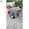 Máquina de llenado de arena y limpieza de césped con cardado, arranque eléctrico, máquina de cardado de césped deportivo, tipo automóvil, máquina de llenado de arena para parques municipales