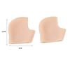 Cubiertas de Talón de Silicona para Talones Secos y Agrietados, Protectores de Zapatos, Calcetines Hidratantes, Cubre Pies, Cuidado de Pies para Pies Agrietados