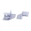 Protectores de esquina galvanizados de cuatro agujeros, protectores de esquina de ocho agujeros, conectores de ángulo recto, accesorios de soporte sísmico y placas de fijación de canal de acero en forma de C