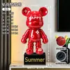 Urso Fofo Grande Enfeite de Chão Estilo Italiano Moderno Decoração de Sala de Estar Cofrinho de Ursinho Fofo Venda Direta da Fábrica