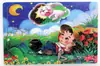 Rompecabezas de madera de 60 piezas para niños, dibujos animados de animales, cuento de hadas, rompecabezas plano, juguete de bloques de construcción educativo para la primera infancia del bebé