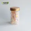 Frasco de almacenamiento para botella de PET de 270 ml botella de plástico botella de plástico grado alimenticio frasco para empaque de dulces fruta seca botella transparente