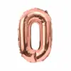Balão de Letra em Inglês de 16 Polegadas Dourado Ouro Rosa Prata Filme de Alumínio Festa de Aniversário Fabricante Atacado Festa de Letras