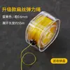 Pulseira Resistente ao Desgaste de 0,6 mm Cordão Elástico Fio Elástico Caixa Pulseira de Cristal DIY Fio Plano Cordão para Miçangas Importado Atacado