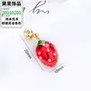Collar de Aceite de Goteo de Dopamina Colorido Colgante Pequeño Ajustable Lindo Estrella Calabaza Manzana Abalorios Charms Accesorios
