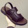 Sandalias de Hombre Verano Moda Antideslizantes Suela Suave Pantuflas Doble Uso para Hombre para Conducir Casual Versátil Zapatos para Exteriores Playa