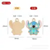 Dibujo animado anime aleación con goteo de aceite colgante pequeño personaje de animal lindo pulsera llavero accesorio de bolsa decoración DIY