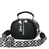 2026 Nuevo Bolso de Mano Versátil con Borlas de Moda Transfronterizo Bolso Redondo Pequeño Bolso de Hombro Cruzado de Gran Capacidad de Alta Gama de Moda