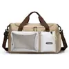 Bolsa de gimnasio con separación de seco y húmedo, bolsa de viaje de gran capacidad, bolsa de natación transfronteriza, bolsa de almacenamiento para viajes cortos de color contrastante, bolsa de equipaje