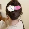 Pinza para el Cabello de Pato con Lazo para Mujer 2025 Nuevo Estilo de Alta Gama Pinza de Garra para Cola de Caballo en la Parte Posterior de la Cabeza Accesorio para el Cabello