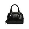 Bolsa de Ombro Casual Nova Moda Inverno 2024 Transversal Pequena Quadrada para Carregar na Mão Simples Bolsa Bowling Sob o Braço Feminina