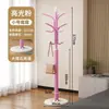 Cabide de Roupa Estilo Europeu de Luxo Leve, Cabide de Chão de Mármore, Cabide de Bolsa Simples de Ferro Espessado para Quarto e Sala de Estar