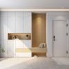 Kesheng Decoración para el Hogar Puerta de Entrada, Descarga Interior Moderna Entrada de Dormitorio Puerta de Madera, Puerta sin Pintar, Panel de Pared Insonorizado, Diseño Silencioso