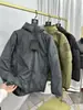 Alternativa serie N para exteriores~Nueva tecnología tres a prueba de otoño e invierno, chaqueta de algodón simple, ligera, cálida, con capucha para hombre
