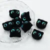 Cabeza de Gato Linda y Adorable de Ojos Grandes Cuentas Sueltas Cuentas de Búho Material Acrílico DIY Pulsera Cadena de Teléfono Cuentas