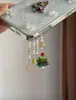 Colgante Creativo de Dibujos Animados Estrella Pequeña Borla Perla Borla Cadena para Cuaderno DIY Cadena para Teléfono Lanyard para Mochila