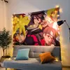 Tapiz de Anime One Piece Naruto Tela de Fondo para Sala de Transmisión en Vivo Tapiz de Pared Mercancía de Anime Lienzo