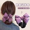 Corea del Sur Dongdaemun Nuevo Lazo de Algodón Chubby Colorido Anillo para el Cabello Diseño Personalizado Nicho Moda Accesorios para el Cabello Combinables