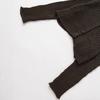 Exportación Transfronteriza Ropa de Mujer Otoño 2025 Estilo Europeo y Americano Cardigan de Punto con Botones Decorados Color Sólido Chaqueta para Mujer G81336