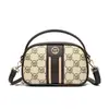 Bolsa Feminina de Exportação Transfronteiriça Nova Primavera 2025 Bolsa de Ombro Presbiópica Cor Contrastante Bolsa Transversal Retrô como Presente para a Mãe