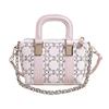 Bolso de Cubo Portátil Nicho Simple y Versátil Estilo Coreano para Mujer 2025 Verano Nueva Moda Bolso de Hombro Cruzado