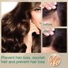 EELHOE Crema Capilar Densificante de Jengibre Cabello Liso Denso Limpieza Profunda Reparación Capilar Crema para el Cuidado del Cabello Seco e Irritable