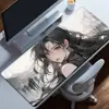 Alfombrilla de Ratón Transfronteriza, Alfombrilla de Escritorio Extra Grande, Antideslizante, Anime, Niños y Niñas, Juegos de E-Sports, Teclado de Computadora, Alfombrilla de Ratón, Uso de Oficina