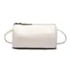 Bolsa transversal de couro bovino de primeira camada transfronteiriça, novo estilo de moda para mães de meia-idade, pequena bolsa de ombro de couro genuíno, bolsa de ombro casual para o dia a dia