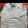 Ropa de Trabajo Sinopec de Malla Fina Antiestática de Verano con Tira Reflectante para Campo Petrolero, Anti-Manchas, Transpirable para Hombre