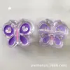 Acrílico Transparente Gota de Óleo Borboleta Feito à Mão DIY Colar Pulseira Corrente de Celular Materiais Contas Soltas Materiais Acessórios