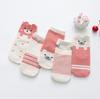 C035 calcetines infantiles al por mayor 0-1 algodón zhuoshang calcetines infantiles primavera tres dimensiones caricatura calcetines de rayas calcetines de bebé