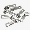 Piezas Cuadradas Chapadas Colgantes Cremallera de Nylon No. 5 Corredera Cremallera sin Candado Cabezal de Cremallera Hebilla de Cuero para Equipaje Cabezal de Cremallera Bidireccional