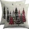 Serie de decoraciones navideñas para árboles de Navidad de Amazon transfronteriza: almohadas, cojines para el hogar, sofá, dormitorio y sillas