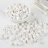 Dopamina Coloridos 6mm Cerámica Cuadrado Pequeño Cuentas Sueltas DIY Pulsera Collar Cadena de Teléfono Móvil Joyería con Cuentas Accesorios