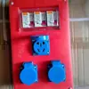 Caja de Distribución Maleta Obra de Construcción Interruptor Temporal de Protección contra Fugas Eléctricas Caja de Enchufe Caja de Conexiones Industrial Fuga Metabo