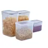Caja de Conservación de Plástico Sellada Recipiente de Conservación para Refrigerador Fiambrera para Calentar en Microondas Caja de Almacenamiento de Alimentos Cafetera de Cocina
