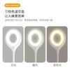 Lámpara de mesa de voz con inteligencia artificial control por voz luz nocturna USB inducción lámpara de mesita de noche de dormitorio dormitorio luz nocturna LED
