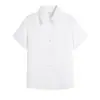 Nueva camisa blanca JK, minifalda femenina, corte ajustado, estilo preppy, top de uniforme con corbata y lazo, camisa versátil