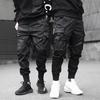 Pantalones de pie con función oculta para hombre, marca de moda para hombre, pantalones de trabajo tácticos para paracaidistas, pantalones de pie con cinta del mismo estilo con palabras de negocios coreanas Li Xian