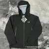 Chaqueta Deportiva Transfronteriza de Seda de Hielo para Hombre, Primavera y Otoño, Protección Solar, Delgada, Cortavientos, con Capucha, Secado Rápido, Transpirable, con Cremallera, Moderna