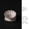 Cortina de Cuentas Púrpura Degradado Pintada a Mano Borde de Flor de Cerámica Rosa Taza Maestra, Taza de Té para Dama de Alto Valor Estético, Juego de Té Kung Fu