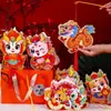 Linternas de Bambú Imitación de Chaoshan Transfronterizas, Linternas Portátiles Brillantes, Materiales Hechos a Mano para DIY, Linternas del Festival de Medio Otoño, Juguetes de Puesto Callejero